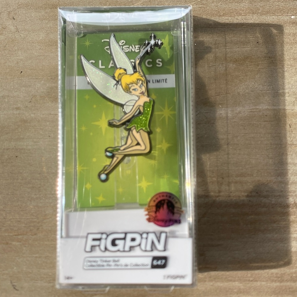 Disney Classics Tinkerbell FiGPiN 647 Disney Parks Exclusive WDW Disneyland